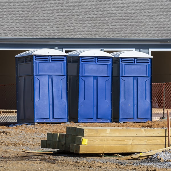 how do you dispose of waste after the porta potties have been emptied in Del Aire